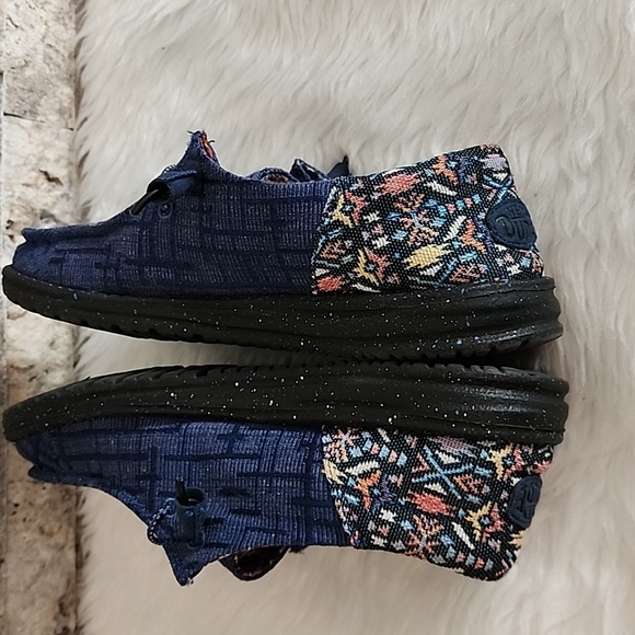 Hey Dude Wendy Funk  Blue Shoes - Picture 5 of 8